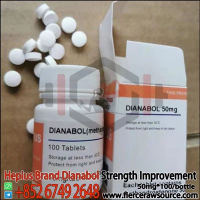 Hepius Dianabol (Methandrostenolone) 50 мг CAS: 72-63-9